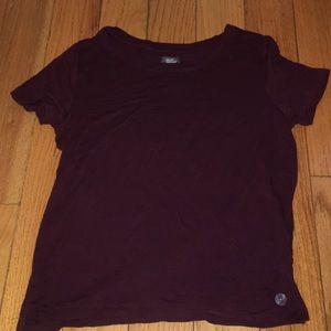 Maroon T-shirt
